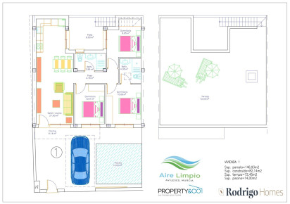 New Build · Bungalow · vera playa