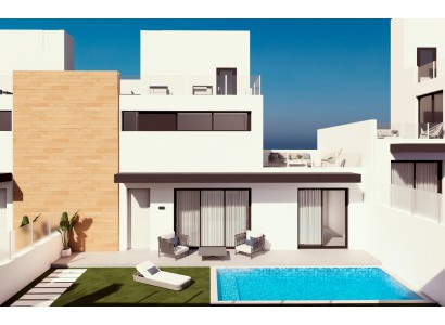 Semi-detached house - New Build - Orihuela - Villamartin