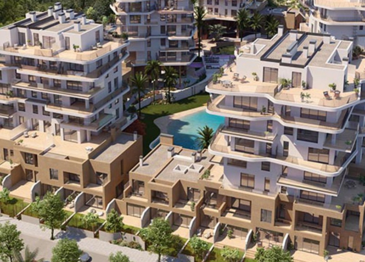Townhouse · Nueva construcción  · Villajoyosa · TBHALL002