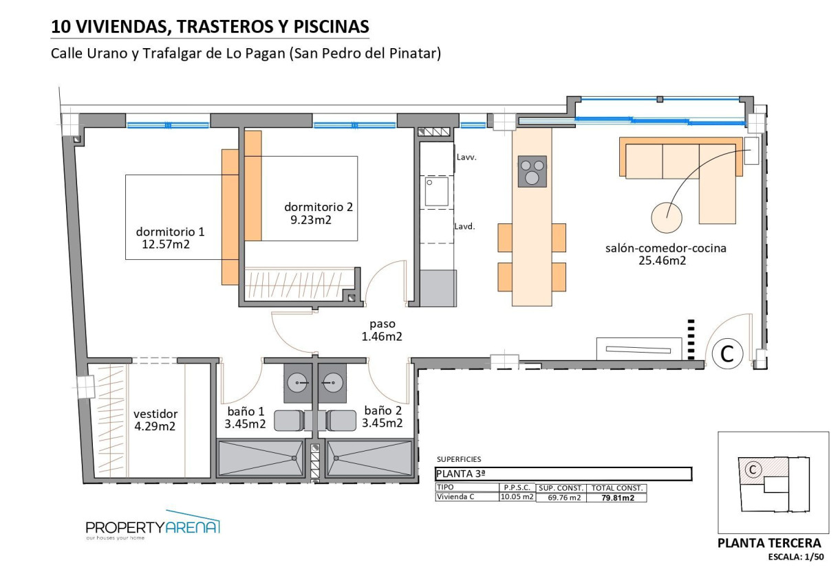 New Build · penthouse · San Pedro del Pinatar