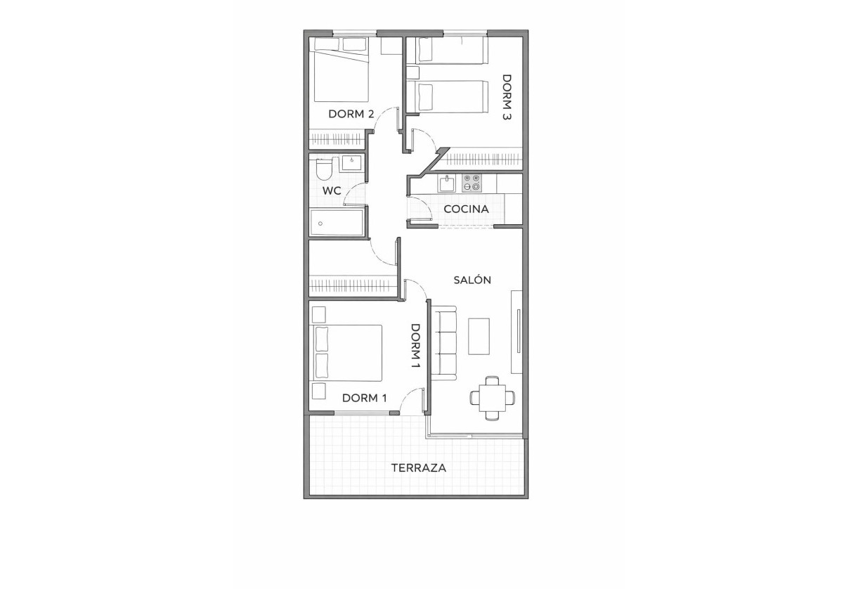 Rynek wtórny · Apartment · Orihuela Costa · Altos de Campoamor