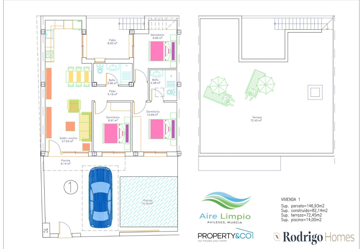 New Build · Bungalow · vera playa