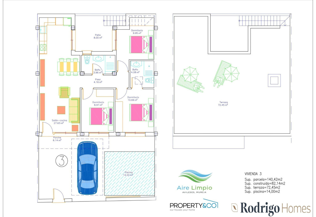 New Build · Bungalow · vera playa