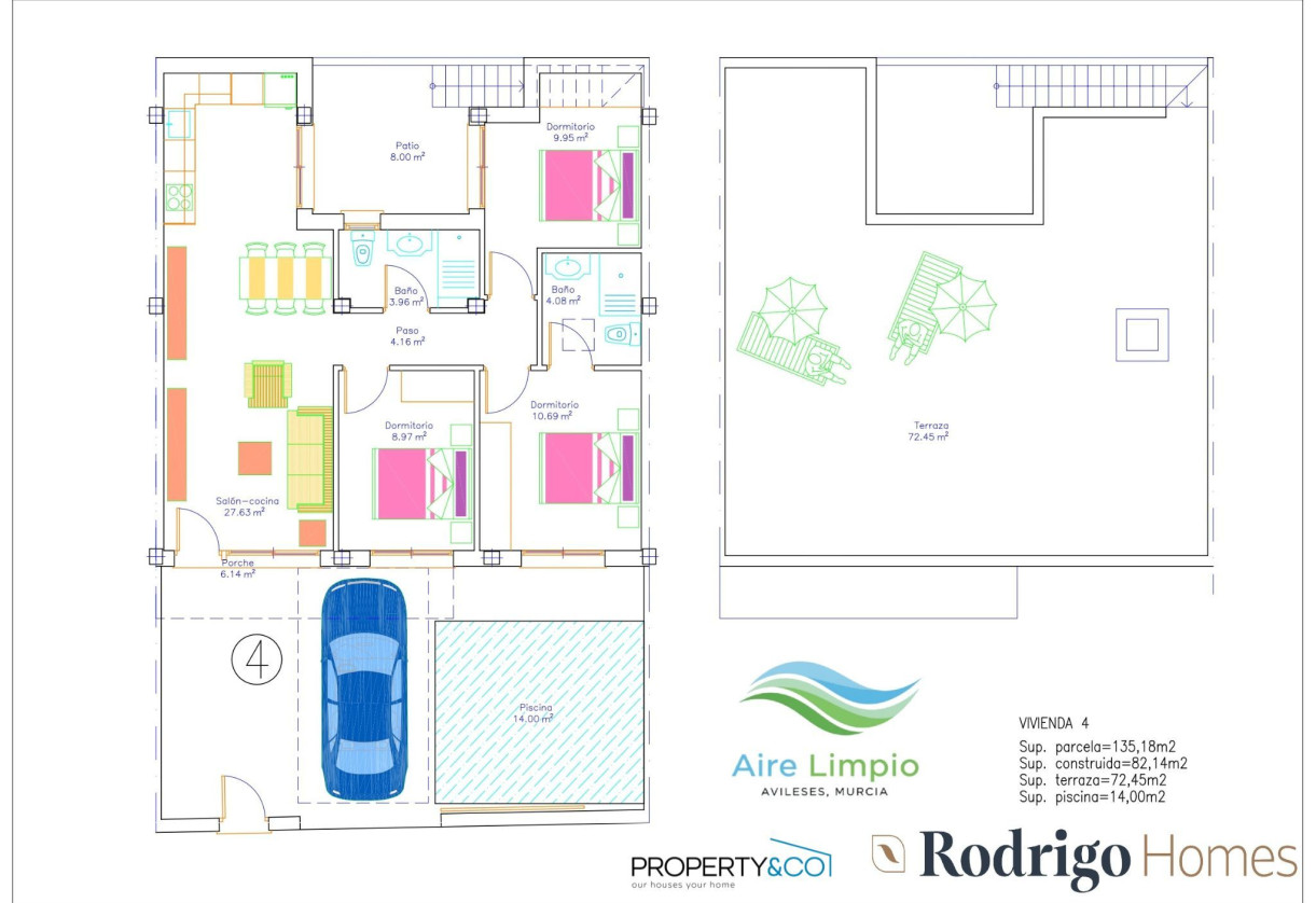 New Build · Bungalow · vera playa