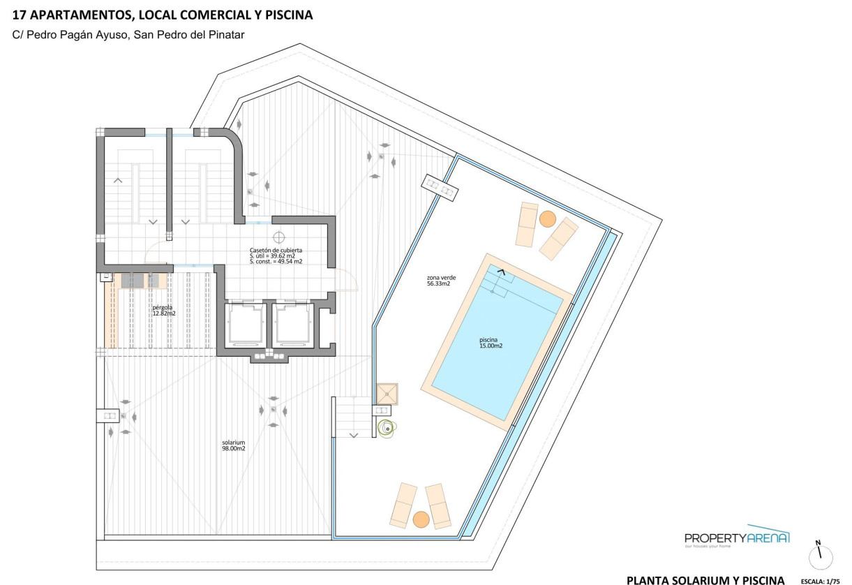 Nueva construcción  · Apartment · Lo Pagán · LO PAGAN