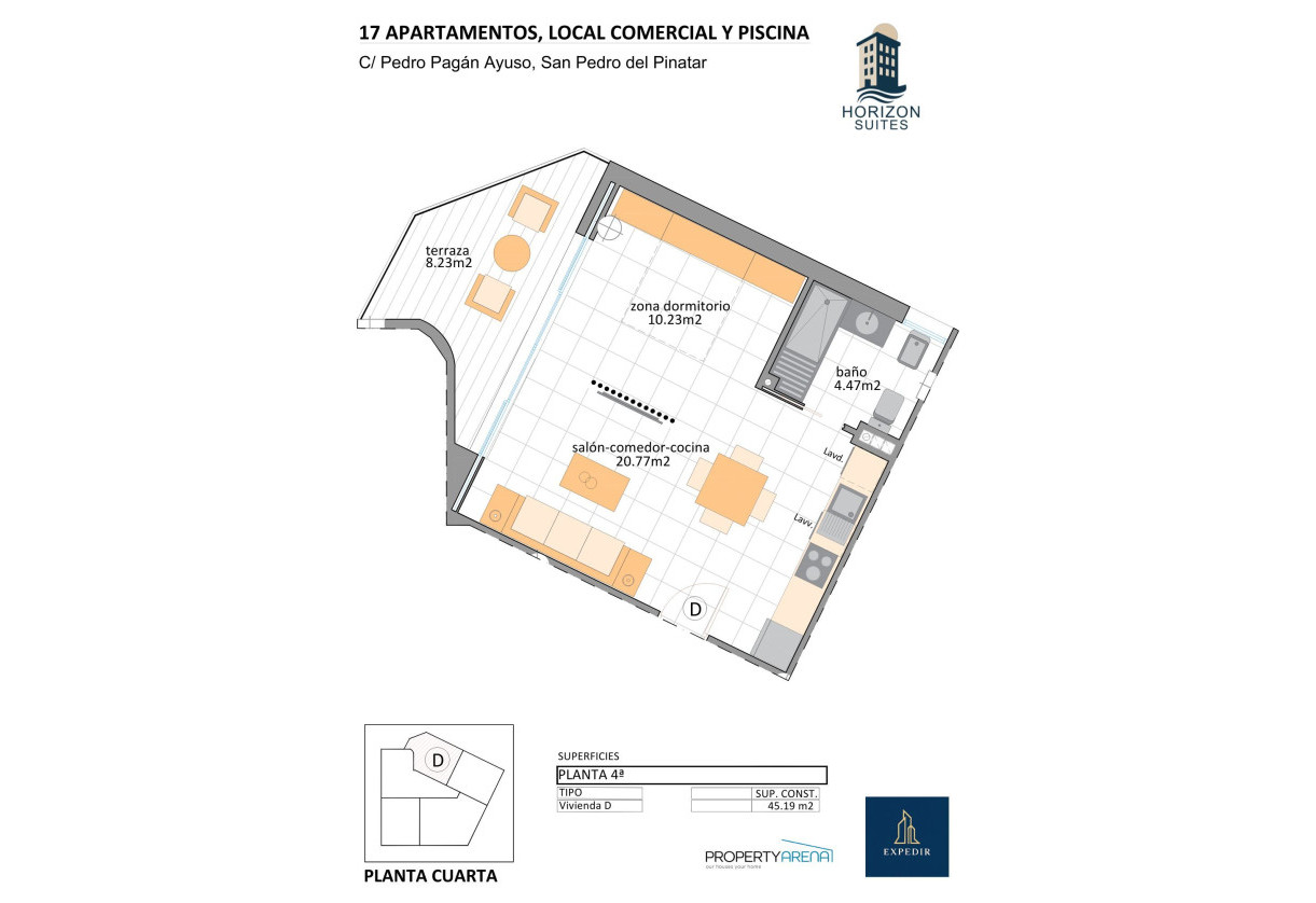 Nueva construcción  · Apartment · Lo Pagán · LO PAGAN