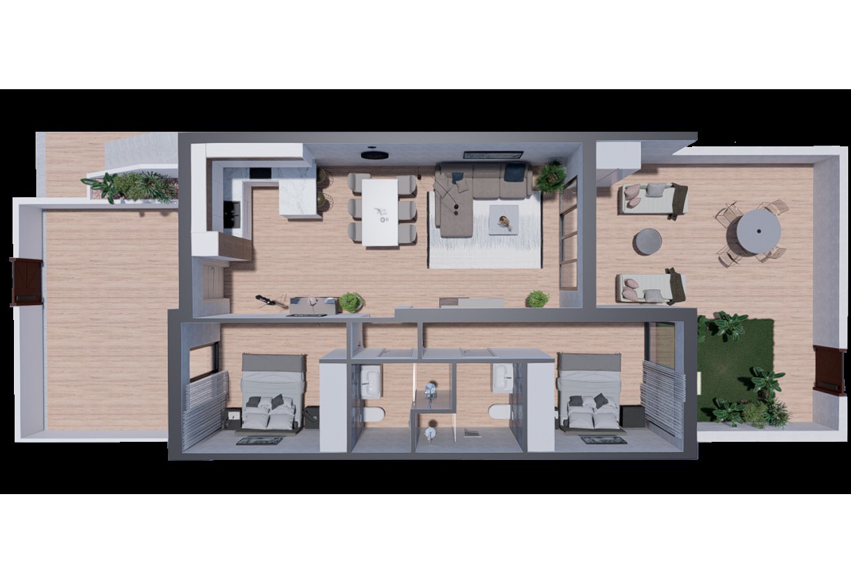 New Build · APARTAMENTO · Torrevieja · Los balcones