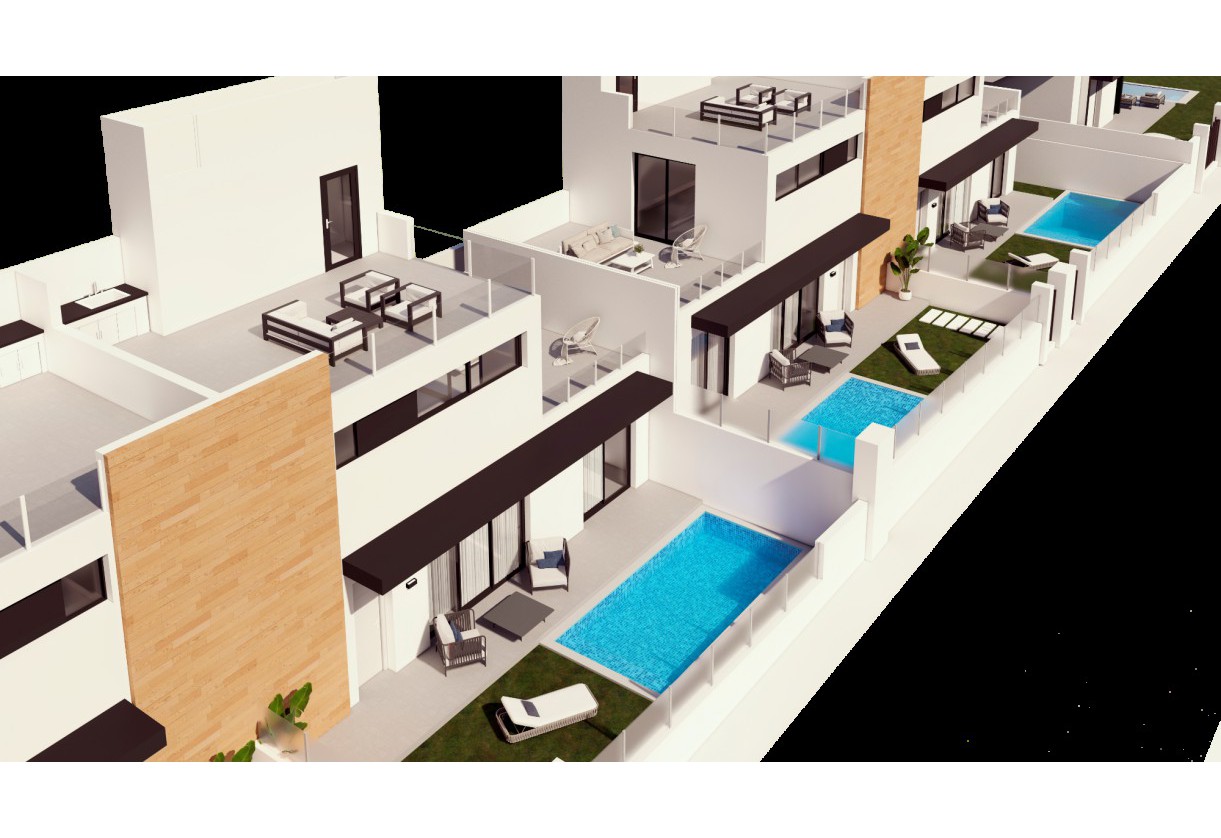 New Build · Semi-detached house · Orihuela · Villamartin