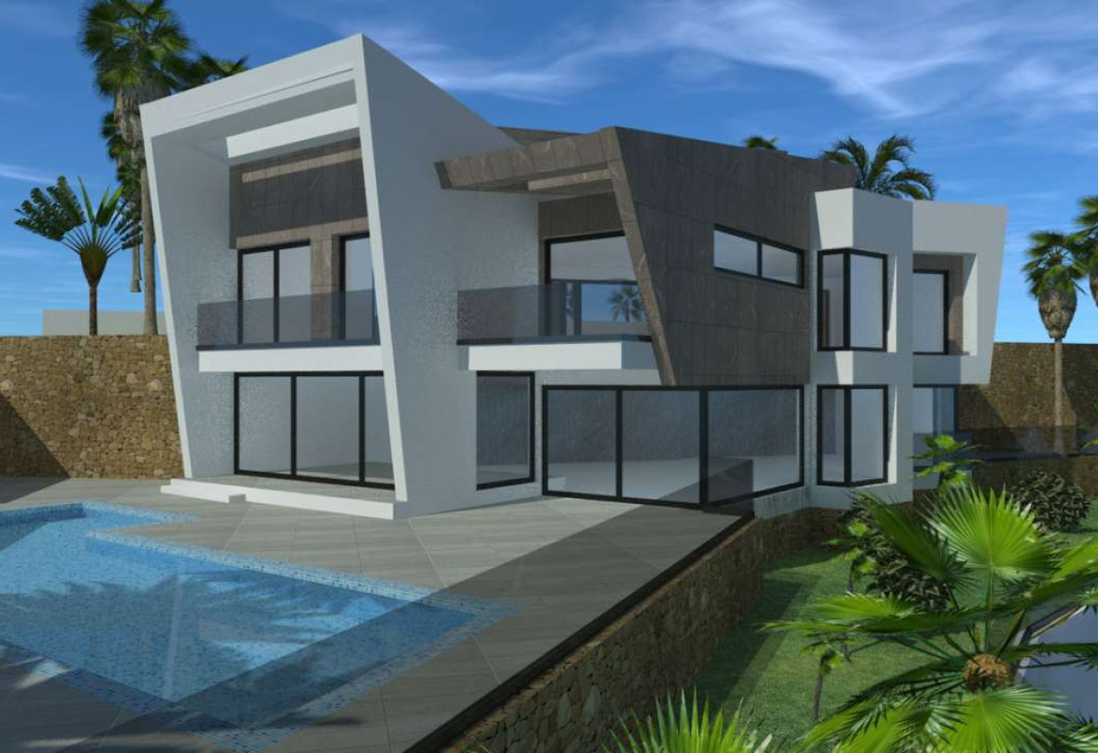 New Build · detached house · Calpe