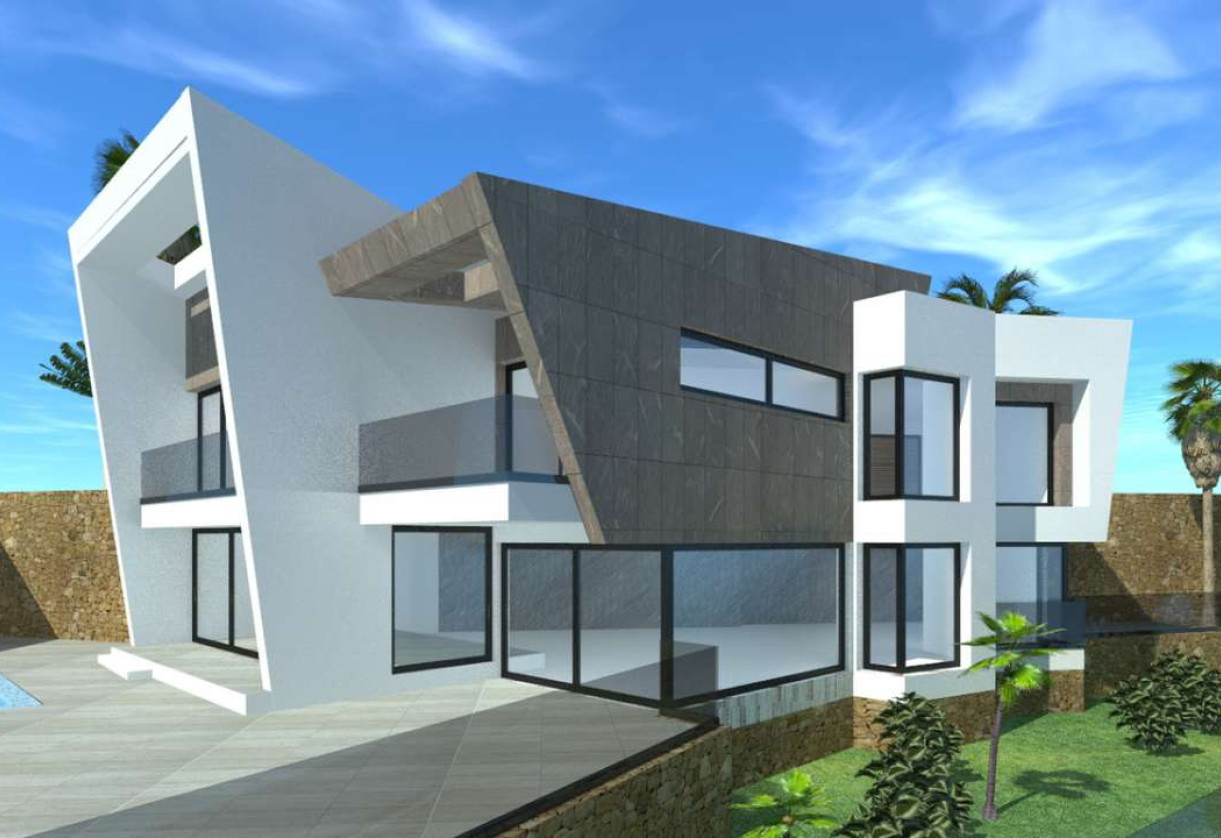 New Build · detached house · Calpe