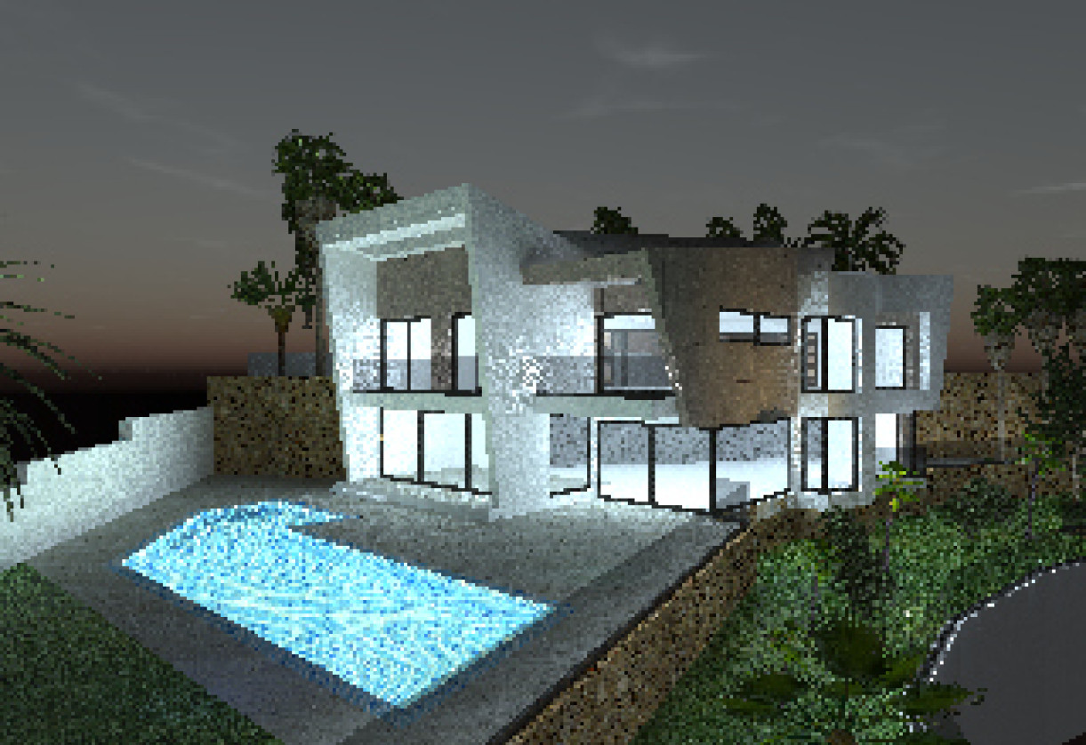 New Build · detached house · Calpe