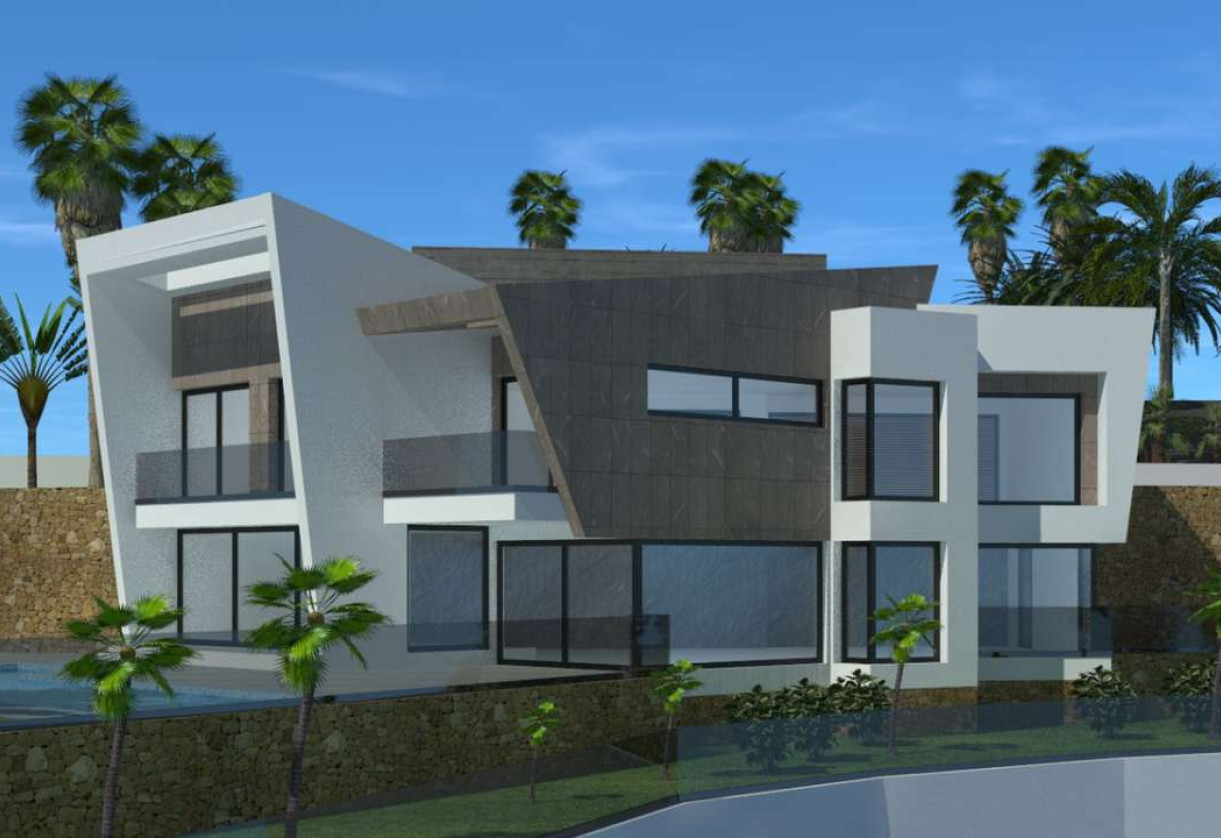 New Build · detached house · Calpe
