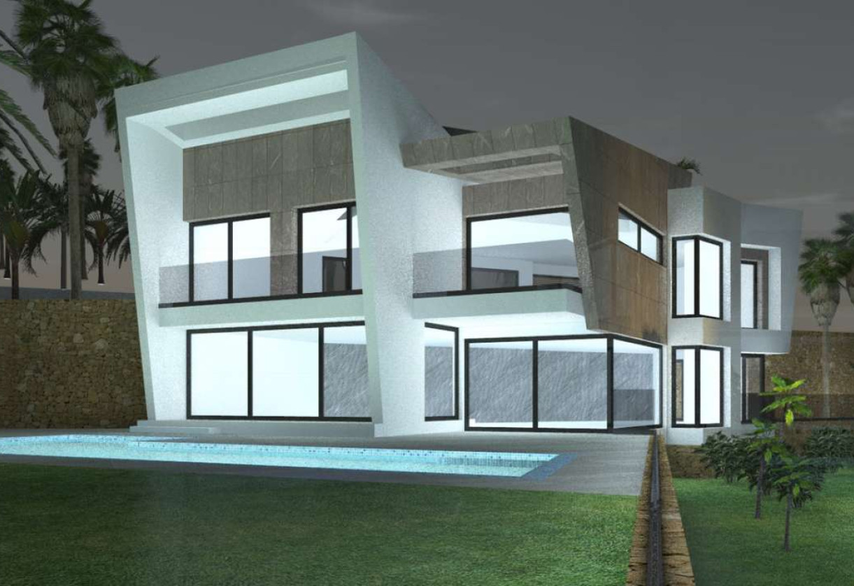 New Build · detached house · Calpe