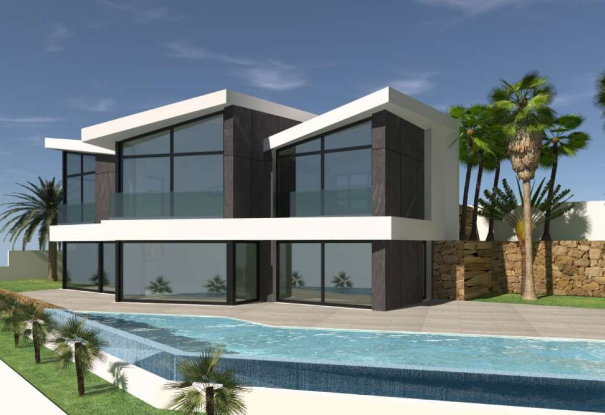 New Build · detached house · Calpe