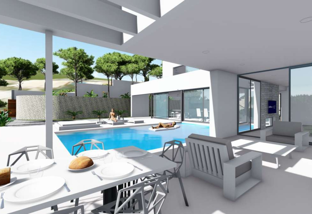 New Build · detached house · Calpe